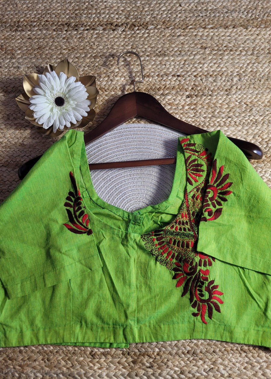 Light Green Blouse- Size 40