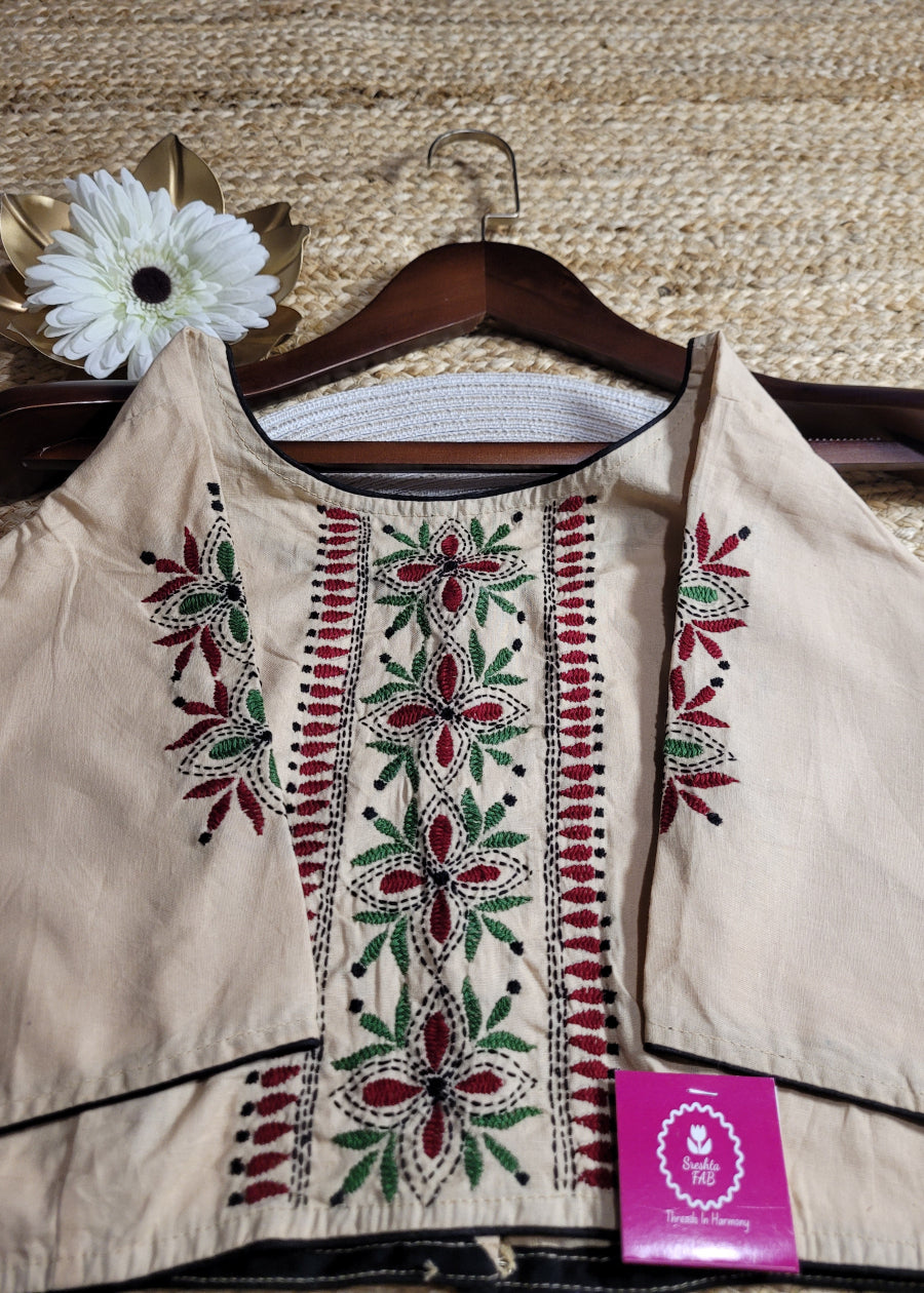 Beige Blouse -Size 40