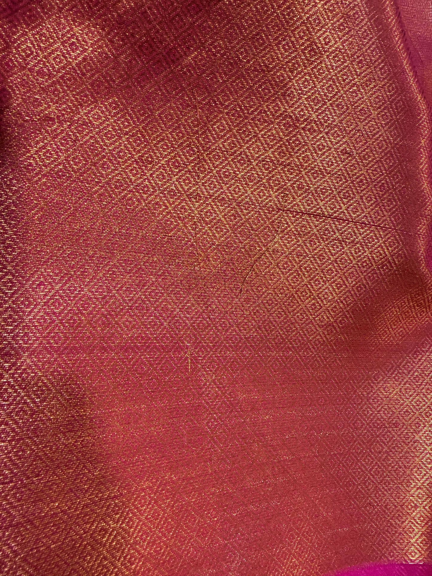 Pink and Golden Tissue Silk Saree- Banaras