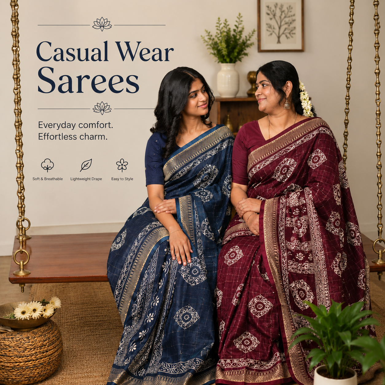 Casual Wear Sarees