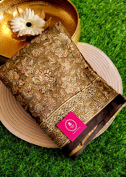 Printed Nellore Silk Cotton Saree- Andhra