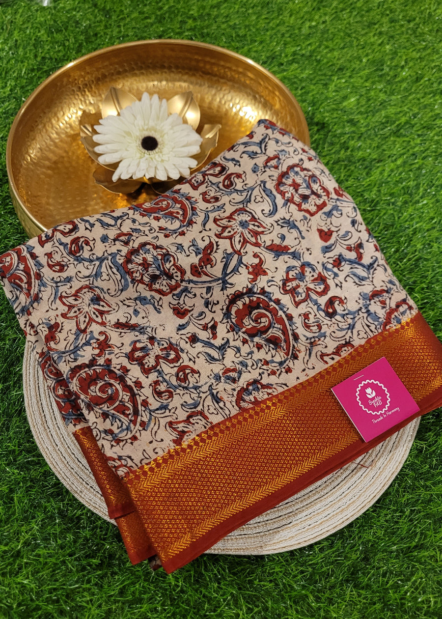 Chennuri Silk With Nizam Borders- Andhra