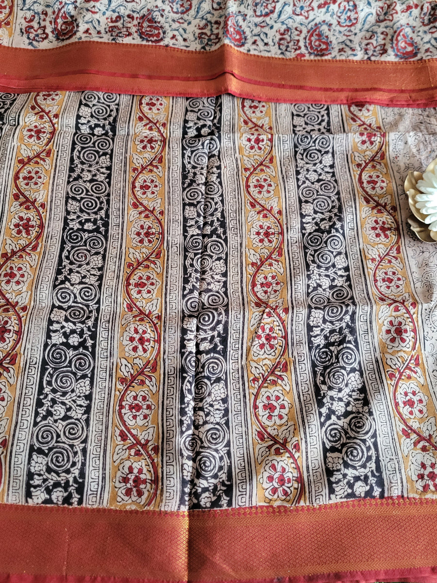 Chennuri Silk With Nizam Borders- Andhra