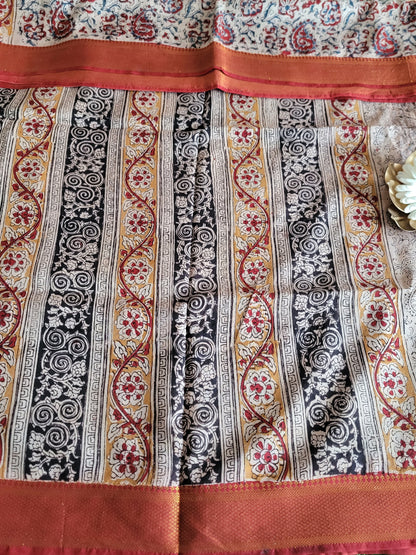 Chennuri Silk With Nizam Borders- Andhra