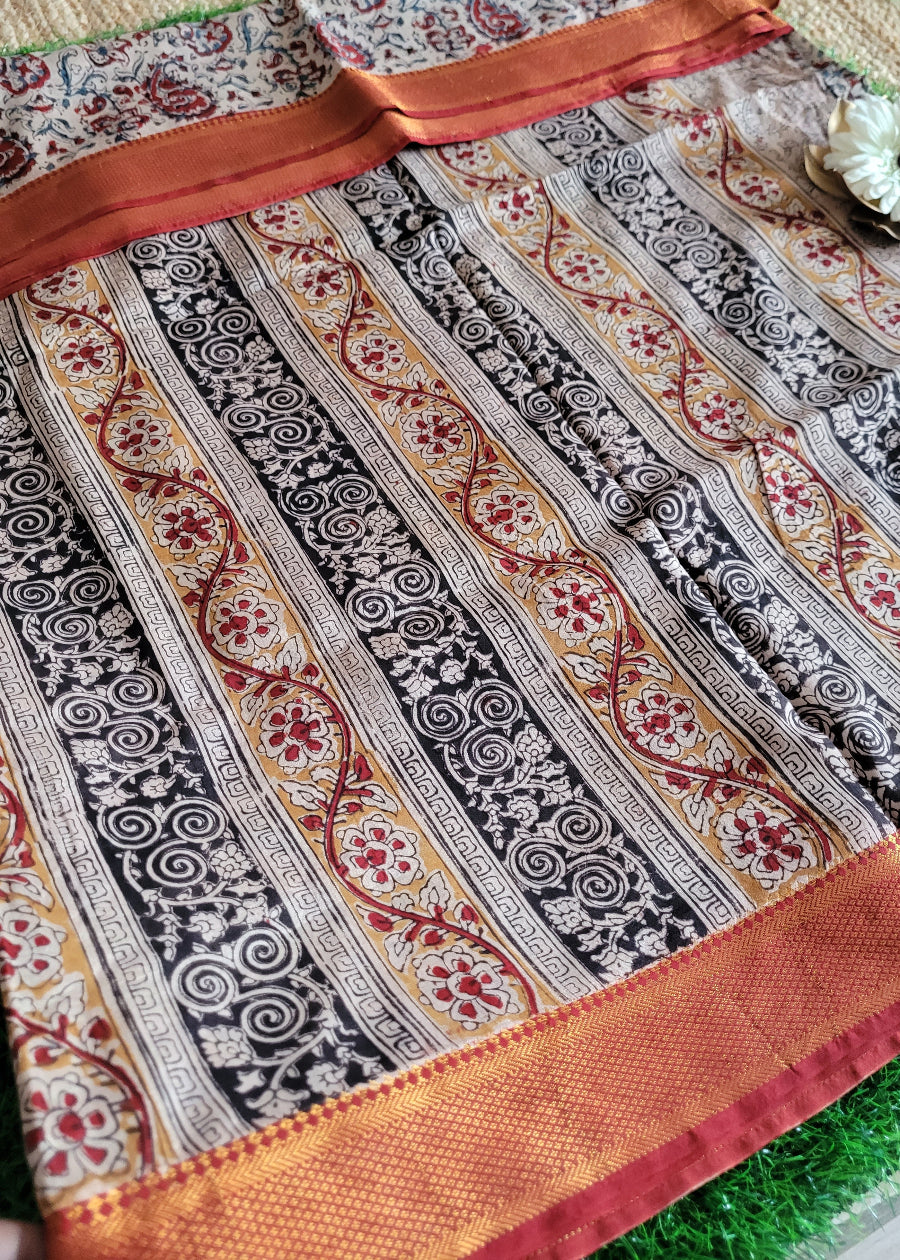 Chennuri Silk With Nizam Borders- Andhra