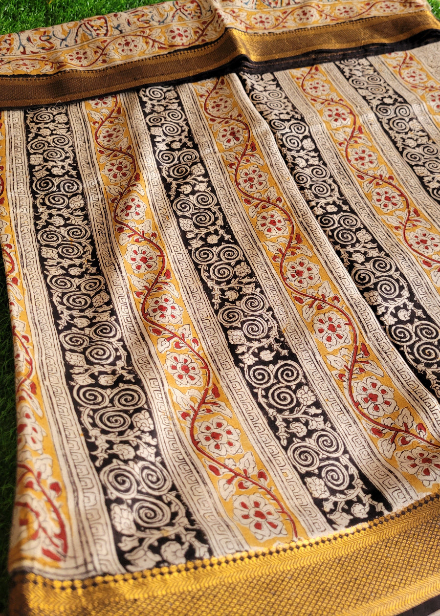 Chennuri Silk With Nizam Borders- Andhra
