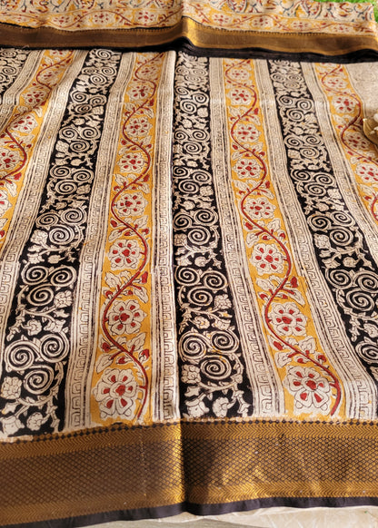 Chennuri Silk With Nizam Borders- Andhra