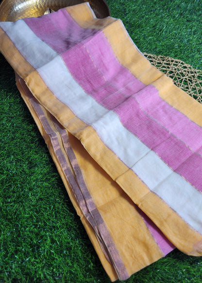 Rankart Design Mul Cotton Saree- Bengal