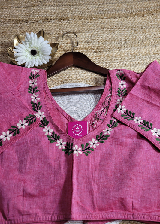 Pink Blouse- Size 40