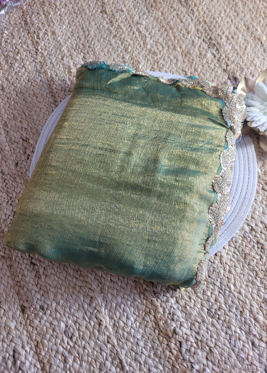 Diwali Special Light Green Designer Wear Saree