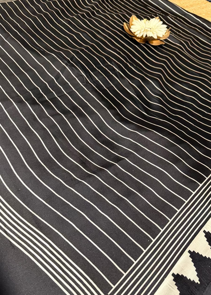 Semi Modal Silk Saree-Casual
