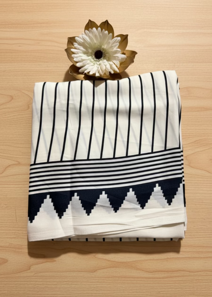 Semi Modal Silk Saree-Casual
